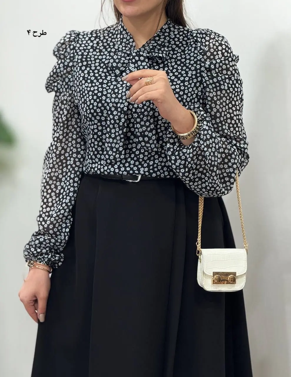 شومیزحریر مجلسی مهلا (کد4394)